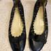 Coach Shoes | Coach Tilly Ballet Flats Black Leather Made In Italy Size 8.5 B | Color: Black | Size: 8.5