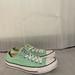 Converse Shoes | Converse All Star Mint Green Canvas Low Top Shoes Mens 5 Womens 7 | Color: Green | Size: Mens 5 Womens 7