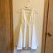 Brandy Melville Dresses | Brandy Melville Eu Europe Exclusive White Halter Neck Tie Dress | Color: White | Size: S