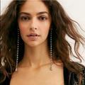 Free People Jewelry | Free People Silver Lena Ball Drop Earrings | Color: Silver | Size: Os