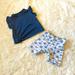 Jessica Simpson Matching Sets | Jessica Simpson 3t Two Piece | Color: Blue/White | Size: 3tg