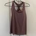 Athleta Tops | Athleta Tank Top With Built In Sports Bra. Women’s Size Small | Color: Red/Tan | Size: S