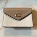 Coach Accessories | Coach Tammie Card Case In Colorblock | Color: Brown/Cream | Size: Os