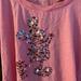 Disney Tops | Disney Parks Sequin Mickey Mouse Shirt Sz M | Color: Pink | Size: M