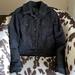 Levi's Jackets & Coats | Levi Trucker Jacket In Women’s Small Black Sherpa Lined Black Denim. | Color: Black | Size: S