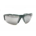 Nike Accessories | Nike Skylon Ace Xv Ev0857 301 Green Half Rim Wrap Sunglasses Gray Lens 135 Sport | Color: Green | Size: Os