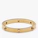 Kate Spade Jewelry | Kate Spade New York Spot The Spade Studded Bangle - Gold Tone | Color: Gold | Size: Os