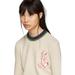 Gucci Sweaters | Gucci Off-White Rabbit Patch Sweater | Color: Cream | Size: L