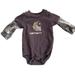 Carhartt One Pieces | Carhartt 3m Brown Embroidered Baby Onesie | Color: Brown | Size: 0-3mb