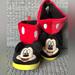 Disney Shoes | Disney Mickey Mouse Slippers Boys Size 9-10 | Color: Black/Red | Size: 9b
