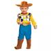 Disney Costumes | Baby Disney Toy Story Woody Deluxe Halloween Costume Jumpsuit Size 12-18m | Color: Brown/Yellow | Size: Osbb