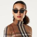 Burberry Accessories | Burberry Elsa Be4346 394487 Sunglasses Brown Grey Women | Color: Brown/Gray | Size: 53/17/140