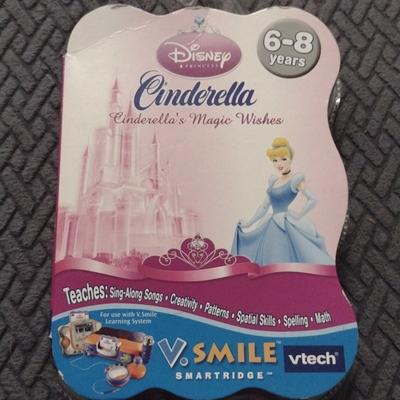 Disney Toys | Cinderella Vsmile Vtech Smartcartridge. New | Color: Pink | Size: Osg