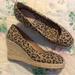 J. Crew Shoes | J. Crew Leopard Print Espadrilles Size 10 | Color: Brown/Cream | Size: 10