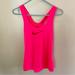 Nike Tops | Nike Pro Hot Pink Active Tank Top | Color: Pink | Size: S