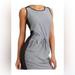 Athleta Dresses | Athleta Gray Black Sleeveless Drawstring Waist Dress | Color: Black/Gray | Size: M