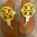 Tory Burch Shoes | Brand New Tory Burch Sandals | Color: Brown/Yellow | Size: 7.5