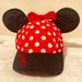 Disney Accessories | Disney Parks Disneyland Minnie Mouse Polka Dot Snapback Baseball Hat Youth 54-57 | Color: Red/White | Size: 54-57cm