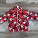 Disney Jackets & Coats | Disney Minnie Mouse Red Puffer Jacket Size 2 Yrs Kids Nwt | Color: Black/Red | Size: 2tg