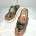 Giani Bernini Shoes | Giani Bernini Women's Sportii Wedge Sandals Metal Gray Sz 10m | Color: Gray | Size: 10