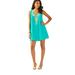 Lilly Pulitzer Dresses | Lilly Pulitzer V Neck Sundress | Color: Green/Red | Size: S
