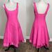 J. Crew Dresses | J.Crew Classic Barbie Pink Satin Trim Fit And Flare Tulle Party Dress Size 6 | Color: Pink | Size: 6