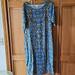 Lularoe Dresses | Lularoe Julia | Color: Blue | Size: Xxl