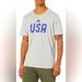 Adidas Shirts | Adidas Men's World Cup 2022 Usa Tee | Color: Gray | Size: Various