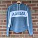 Adidas Tops | Adidas Hoodie | Color: Blue/White | Size: Xs