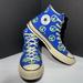 Converse Shoes | Converse Chuck 70 High Top Unleash Peace Sign! Unisex Mens Size 9 Womens 11 | Color: Blue/Green | Size: 9
