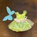 Disney Costumes | Disney Baby Tinkerbell Costume 12m | Color: Green | Size: 12 Months