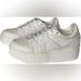 Jessica Simpson Shoes | Jessica Simpson White Aurlica Platform Sneakers - Women’s Size 10 | Color: Cream/White | Size: 10