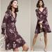 Anthropologie Dresses | Anthropologie Maeve Monaco Purple Floral Long Sleeve Dress | Color: Purple | Size: M