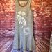 Anthropologie Dresses | Anthropologie Beautiful Nwt Gray Felt Dress! Perfect For The Holidays! | Color: Gray | Size: M
