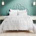 Anthropologie Bedding | Anthropologie Velvet Emery Quilt Gray Quilt Queen Nwt | Color: Gray/Silver | Size: Queen