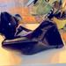 Nine West Shoes | Black Nine West Wedge Worn 2 Times | Color: Black | Size: 8