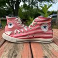 Converse Shoes | Converse Shoes Men’s Size 9 Women’s Size 11 Hightop American Flag Usa Patriotic | Color: Blue/Red | Size: 9