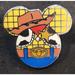 Disney Jewelry | Disney Pin 86551 Woody Toy Story Sheriff Mickey Mouse Ears Icon Mystery | Color: Red | Size: Os