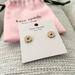 Kate Spade Jewelry | Kate Spade New Nwt Earrings Gold Logo Bag Pink | Color: Gold/Pink | Size: Os
