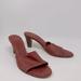 Coach Shoes | Coach “Alexey” Red Mule Heels | Color: Brown/Red | Size: 8.5