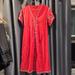 Zara Dresses | Euc Zara Women's Sz Xs Long Bohemian Dress | Color: Black/Red | Size: Xs