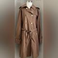 Tory Burch Jackets & Coats | New~ ( No Tags ) Tory Burch Trench/Rain Coat | Color: Tan | Size: 12