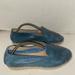 Free People Shoes | Free People Blue Suede Espadrille Sz 7 Women’s | Color: Blue | Size: 7