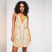 Free People Dresses | Free People* Lace Trim Dress | Color: Pink/Yellow | Size: M