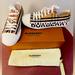 Burberry Shoes | Burberry Men’s Low Top Sneakers Size 42 Us 9 New With Box | Color: Tan/White | Size: 9