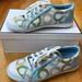 Coach Shoes | Coach Blue Green Gray Women’s Barrett Lace Up Sneakers | Color: Blue/Gray/Green | Size: 8