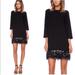 Kate Spade Dresses | Kate Spade Mini Party Dress With Sequin Fringe | Color: Black | Size: 2