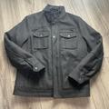 Levi's Jackets & Coats | Levis Mens Medium Wool Blend Bomber Coat Field Jacket Gray Quilt Lined | Color: Gray | Size: S