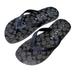 Coach Shoes | Coach Women's Sandals Zak Black/Coal Flip Flops Size 9 | Color: Black | Size: 9