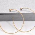 Anthropologie Jewelry | Gold Filled Hoop Earrings | Color: Gold | Size: Os
